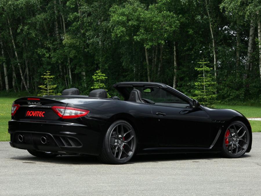  Maserati GranCabrio MC Tridente by Novitec Rosso 2013 года  (фото 9 из 10)